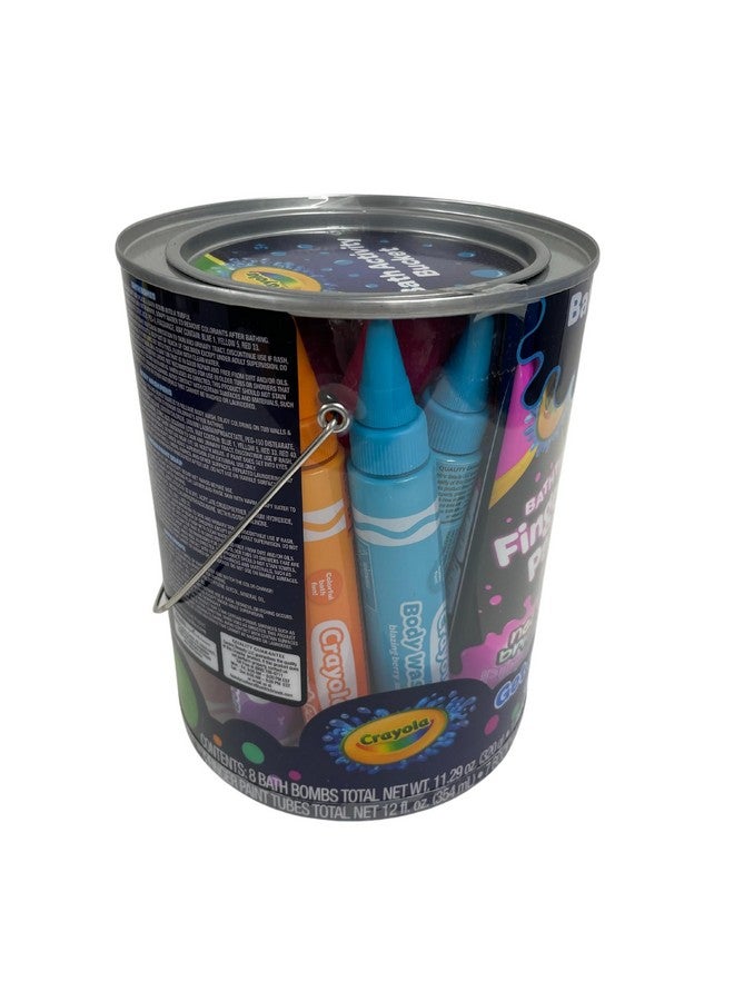 Crayola Bath Activity Bucket, 30 Piece Neon Set - Image 3
