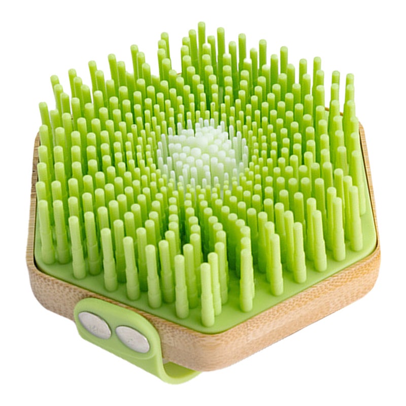 2pcs Silicone Bath Brush Bathing Body Shower Scrubber Portable Bath Brush Shower Brush - Image 3