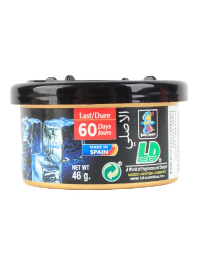 L&D L&D Spanish Air Freshener Organic Scent Fragrance for Car (COOL BLACK)  - Image 3