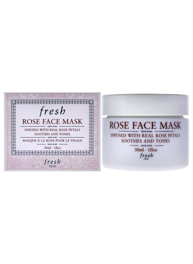 Fresh قناع وجه الورد للنساء 1 أونصة - Image 1