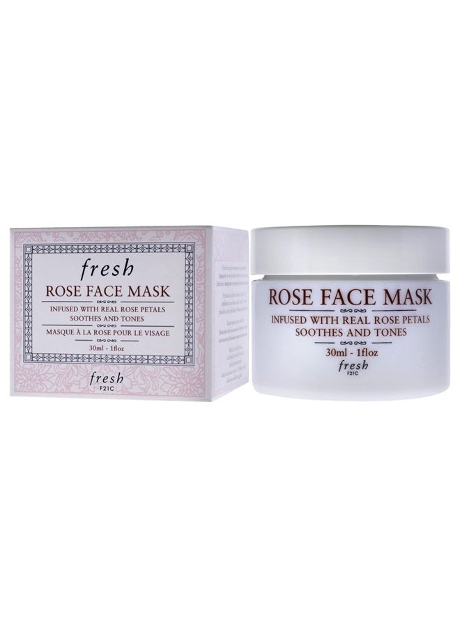Fresh قناع وجه الورد للنساء 1 أونصة - Image 4