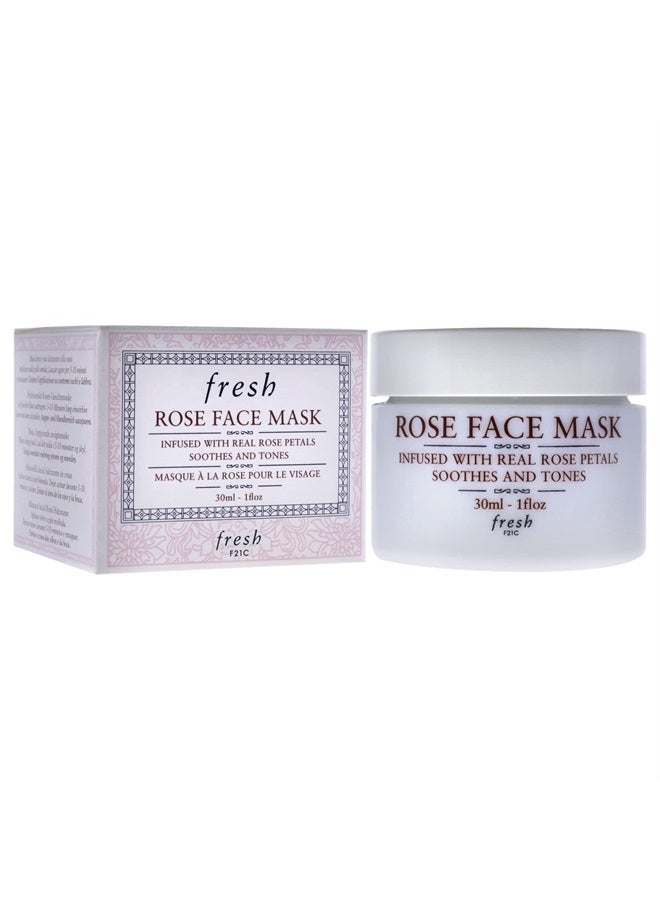 Fresh قناع وجه الورد للنساء 1 أونصة - Image 3