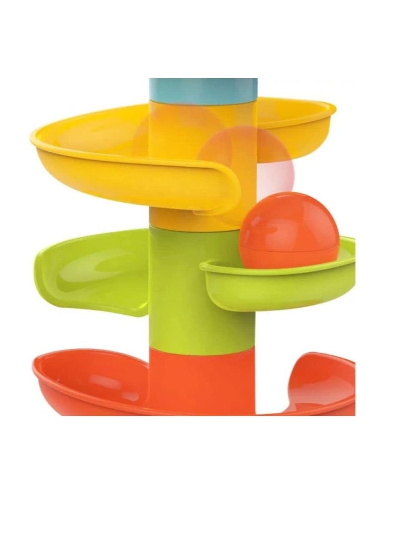 ممز بلانيت لعبة برج الكرات المتدحرجة المتينة للأطفال - متعة لا نهائية للرضع والأطفال الصغار لتعزيز التطور الحسي والحركي - ألعاب تعليمية لتنمية المهارات الحركية الدقيقة والإدراكية - ألعاب أطفال تفاعلية مثالية كهدية - ألعاب منتسوري للتعليم المبكر وتطوير الذكاء_ هديه للاطفال _لعبه تسليه للاطفال _ العاب اطفال - Image 4