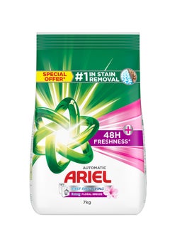 Ariel Fast Dissolving Laundry Detergent Powder With Floral Breeze 7kg  - Image 1