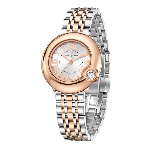 Daniel Hechter Paris Saint-Germain Collection Unique Watch for Women with Roman Indices and Stainless Steel Strap-DHW2005 - Image 1