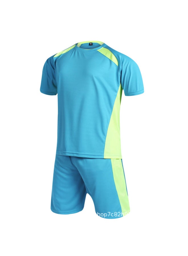Sky Blue Football Jersey - Image 1