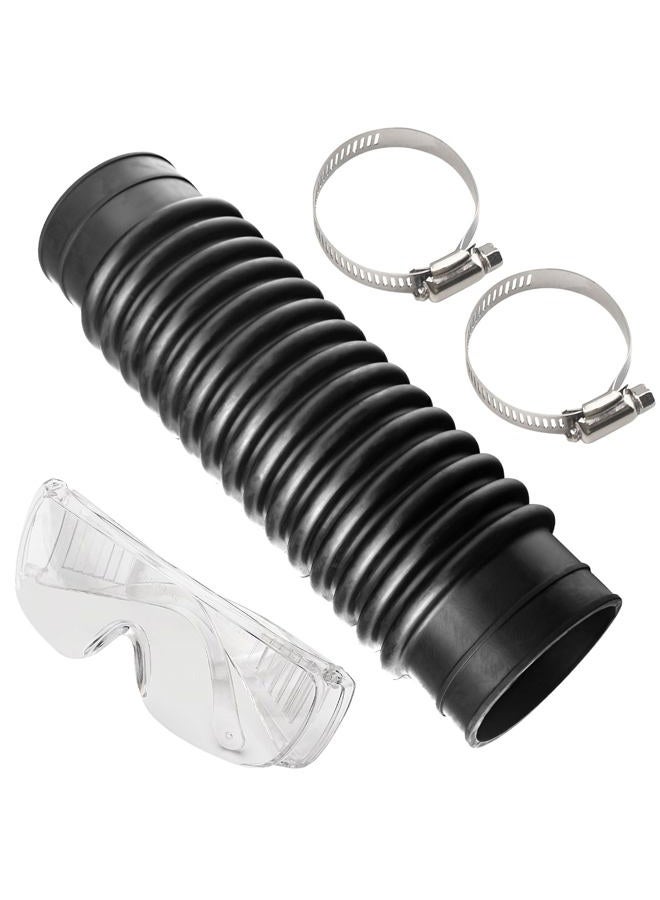 AMTHKNO 21001308360 Rubber Flexible Blower Tube Compatible with Echo Pb-600 Pb-460Ln Pb-46Ln Pb-4600 Lbb-4200 Pb-46Ht Pb-60Ht Backpack Blower, Replce 21001308260, 210013-08360 - Image 1