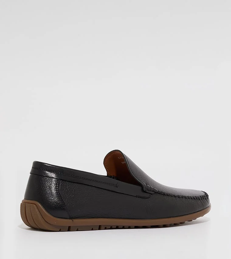 Hush Puppies Hush Puppies Men's Black Moccasins/Loafer