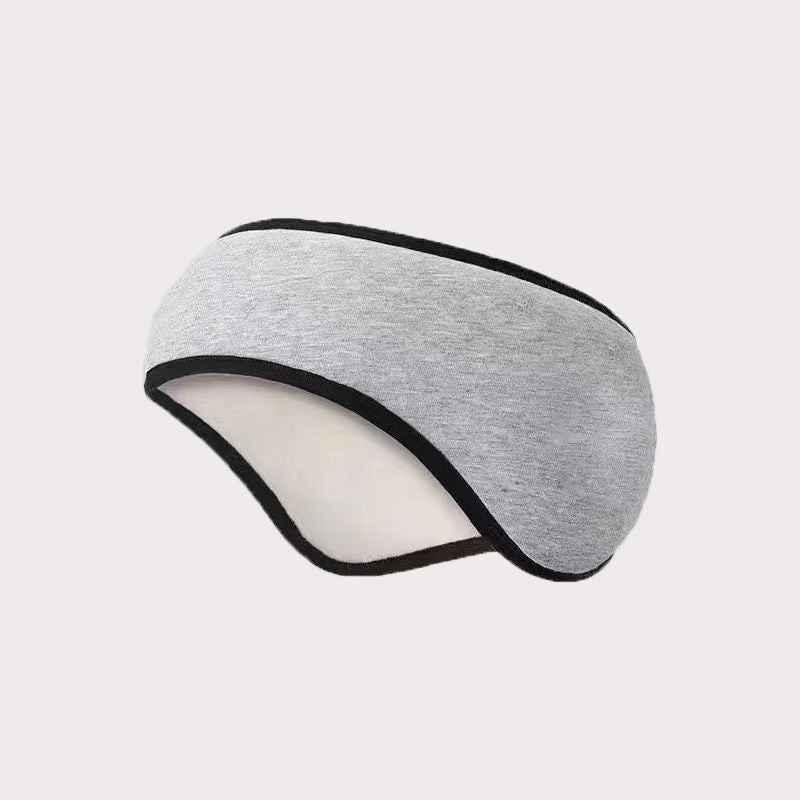 Unisex Windproof Ear Muffs for Cold WeatherSolid color [gray adjustable] send earplugs Solid color [gray adjustable] send earplugs