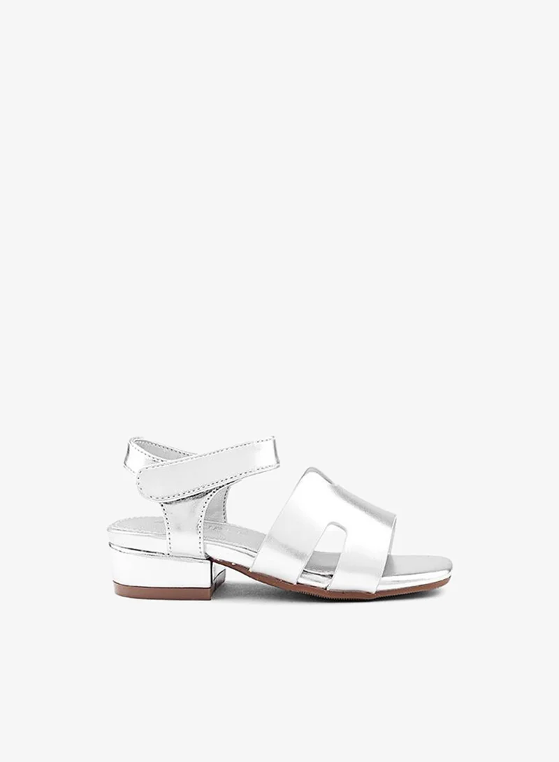 كابلي كعب عالي بكعب كتلة بحزام للكاحل للبنات