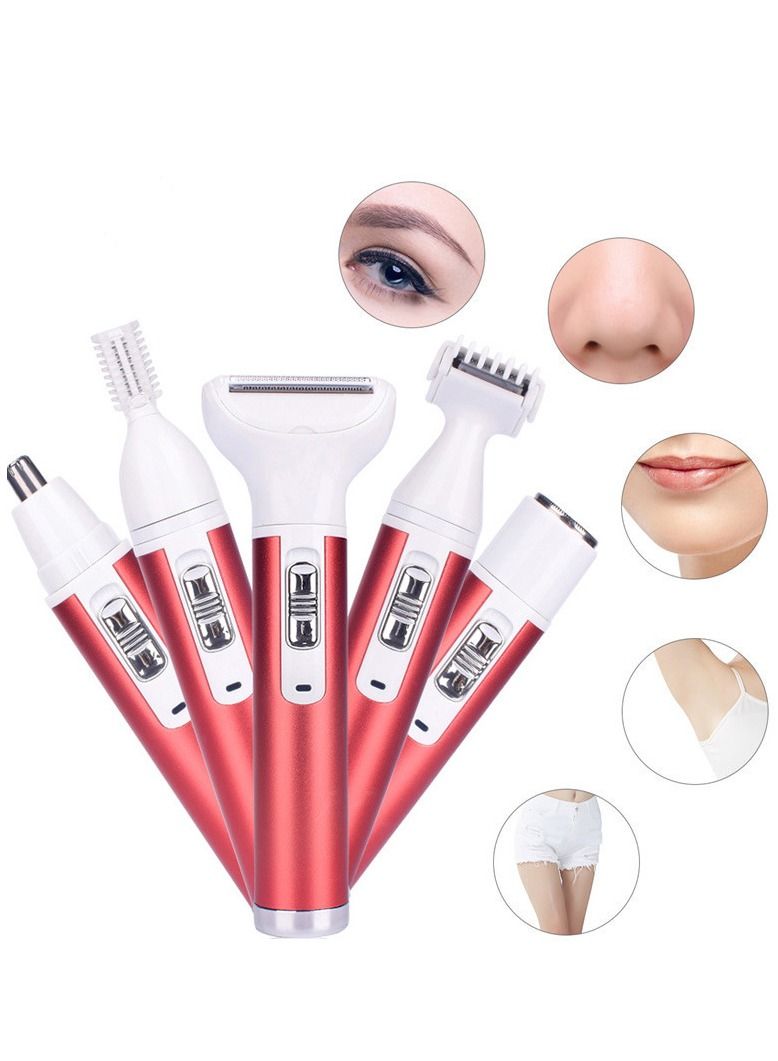 5 in 1 Women's Hair/Body Hair Trimmer - Image 1