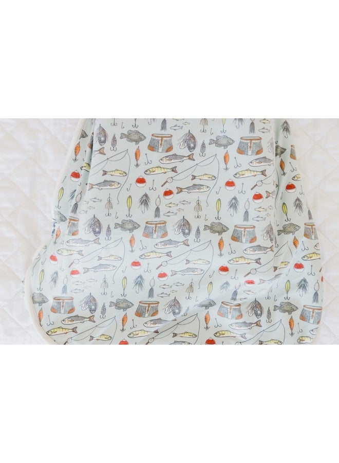 Copper Pearl Premium 3-Layer Knit Sleep Bag, Trout, 18-24 Month - Image 4