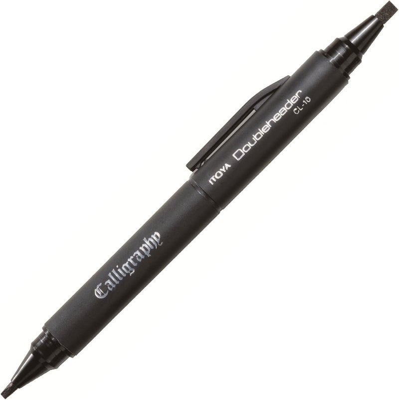 CL-10BP-BK Doubleheader Calligraphy Marker Black