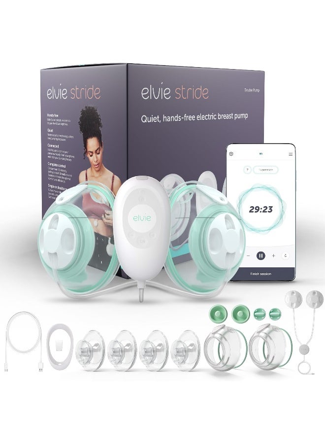 ايلفي Elvie Stride Hospital-Grade, App-Controlled Breast Pump - Image 1