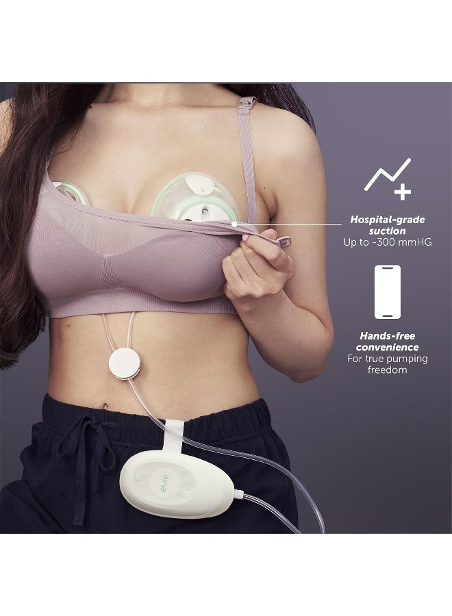ايلفي Elvie Stride Hospital-Grade, App-Controlled Breast Pump - Image 2