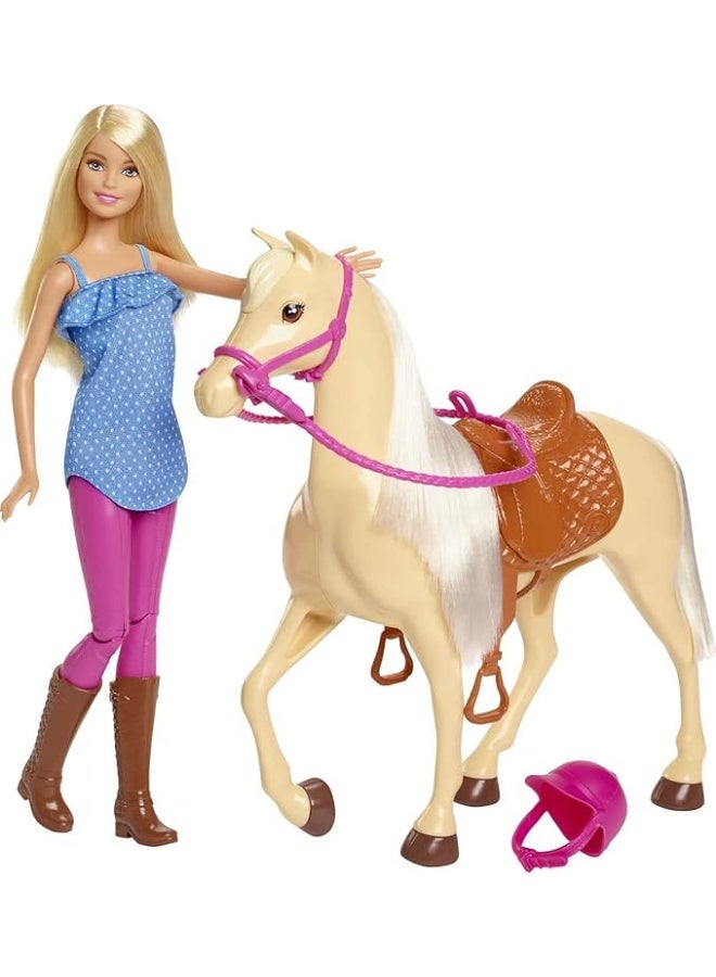Barbie Doll And Horse - Image 1