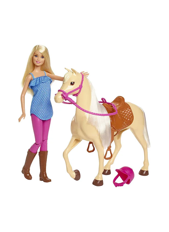 باربي Barbie Doll And Horse