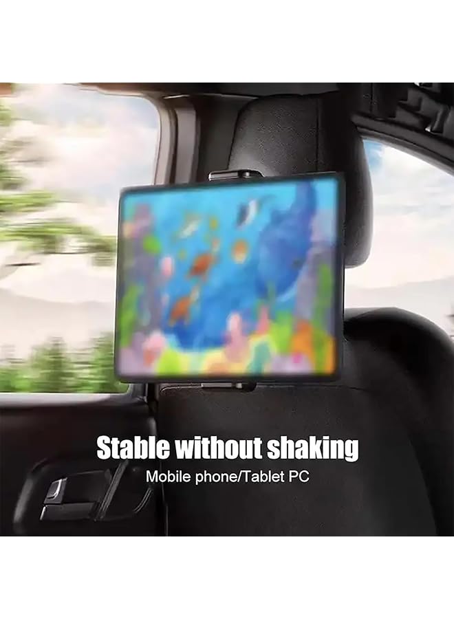 erorex Car Rear Pillow Phone Holder Tablet Ipad Holder 360 Degree Rotating Foldable Holder Suitable For 4.7 12.9 Inch Mobile Phones And Tablets - Image 4