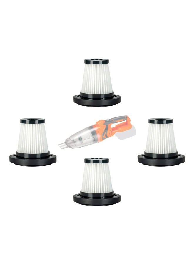 Nichilas 4 Pack HEPA Filters Washable, Reusable Filter for Cordless Handheld Vacuum Cleaner ASIN: B0CH13ZRZ7 and ASIN: B0CH15KF9M - Image 1