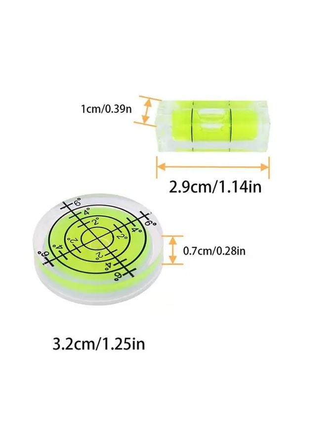 9pcs Mini Magnetic Bubble Spirit Level Tool For Precision Leveling - Image 5