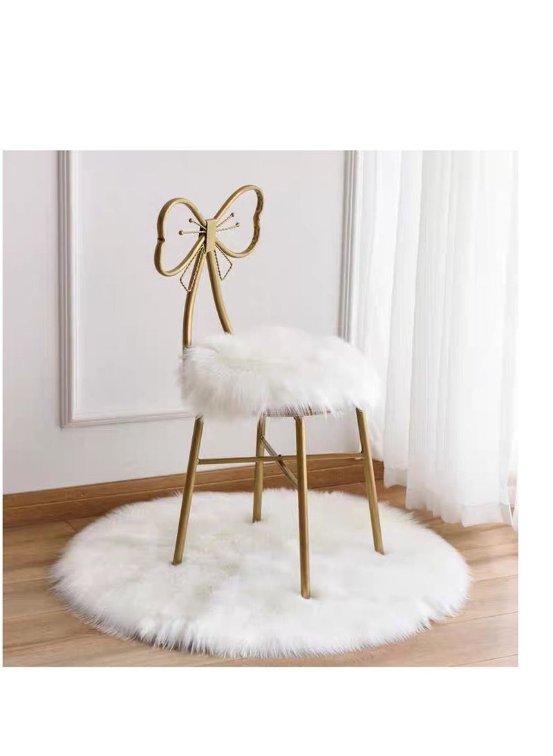 Generic FFD Gold Makeup Chair Stool Dressing Table Chair Butterfly Chair Dressing Table Stools Makeup Vanity Stool Makeup Chair  - Image 3