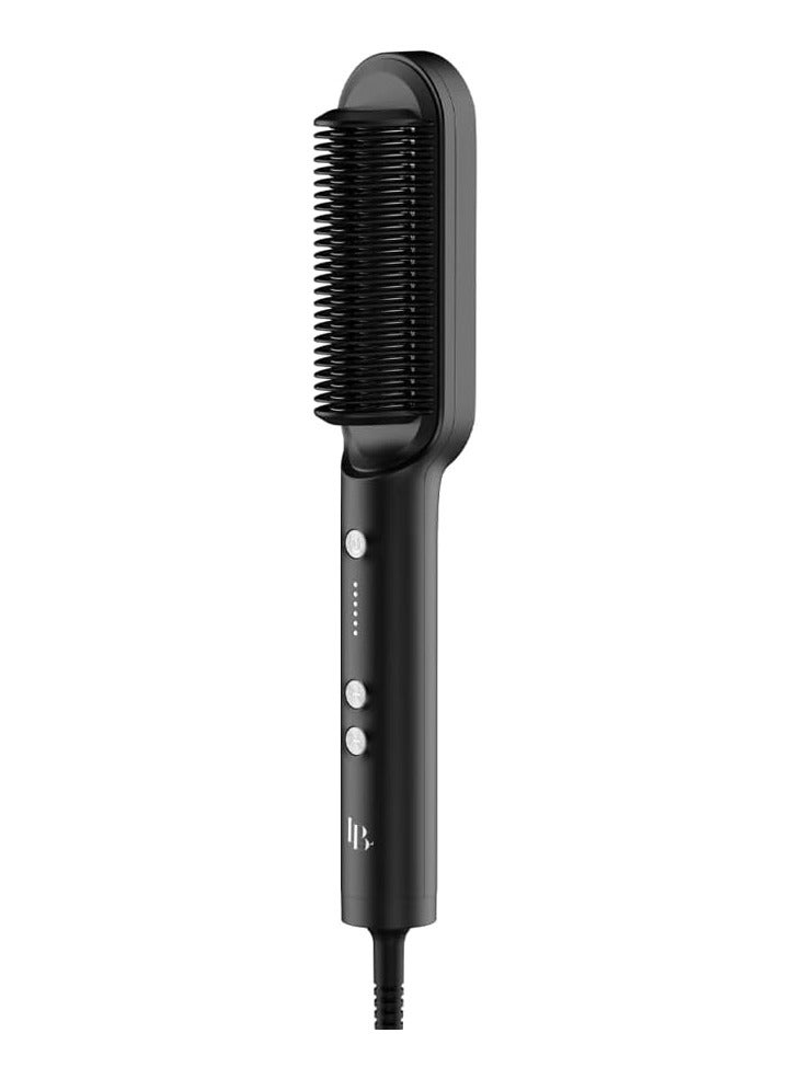la belle Hair Straightening Pro Brush Black - Image 2