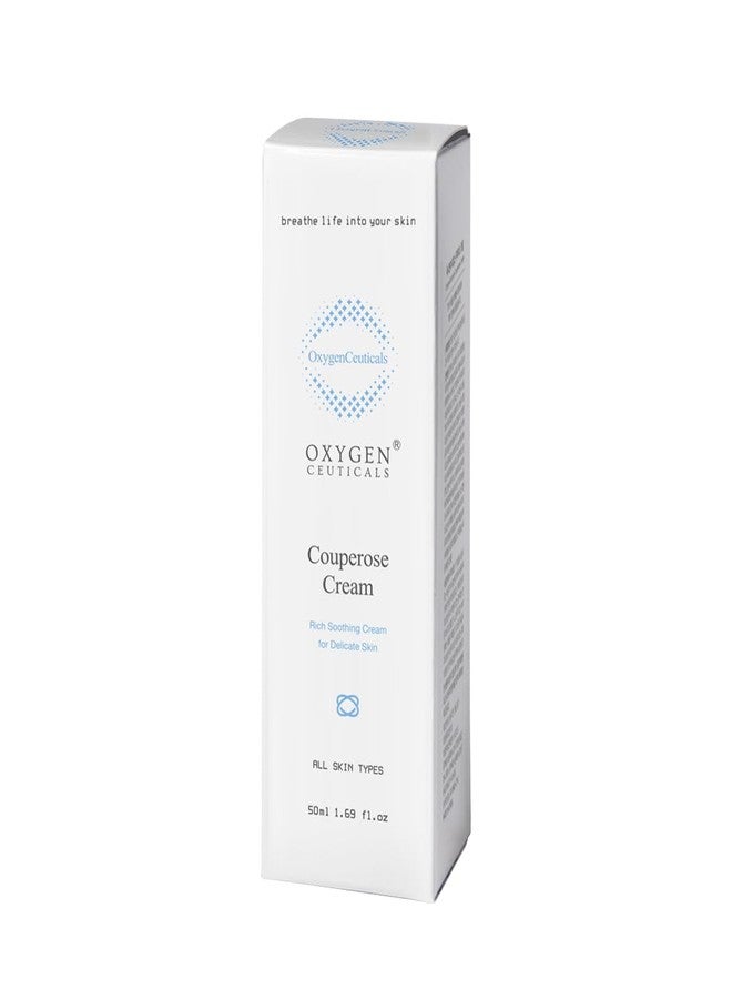 OxygenCeuticals Couperose Cream - Moisturizer for Sensitive, Itchy Skin, Post-Aesthetic Procedure Care with Niacinamide, and Hyaluronic Acid (50ml /1.69 oz) - Image 2