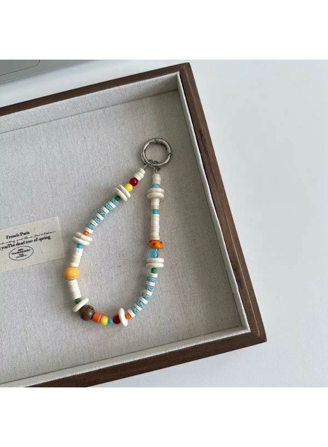 NIBEMINENT Phone Charm/ Chain Strap for Women Girls,Orange Soda Cell Phone Case Lanyard Wrist Strap