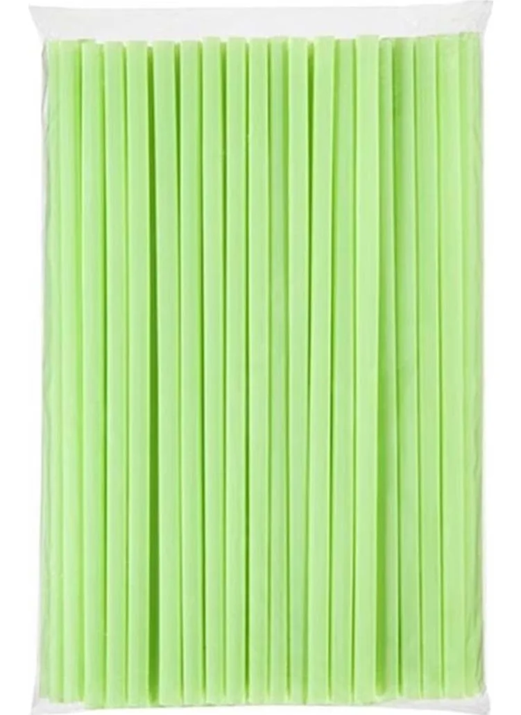 Ambalaj Pazarı Packaging Market Plastic Frozen Straws Green - 100'S