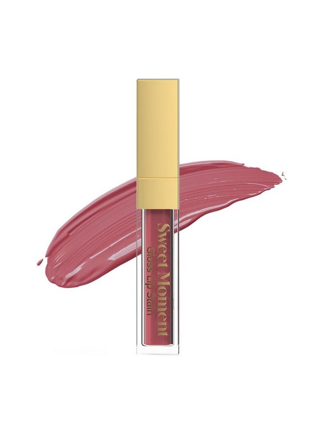Sistar Sweet Moments Gloss Lip Stain Longlasting Glossy Finish Vivid High Pigment Colors Smooth And Sweet 1.5 Ml 0.05 Fl. Oz. (Night Berry) - Image 1
