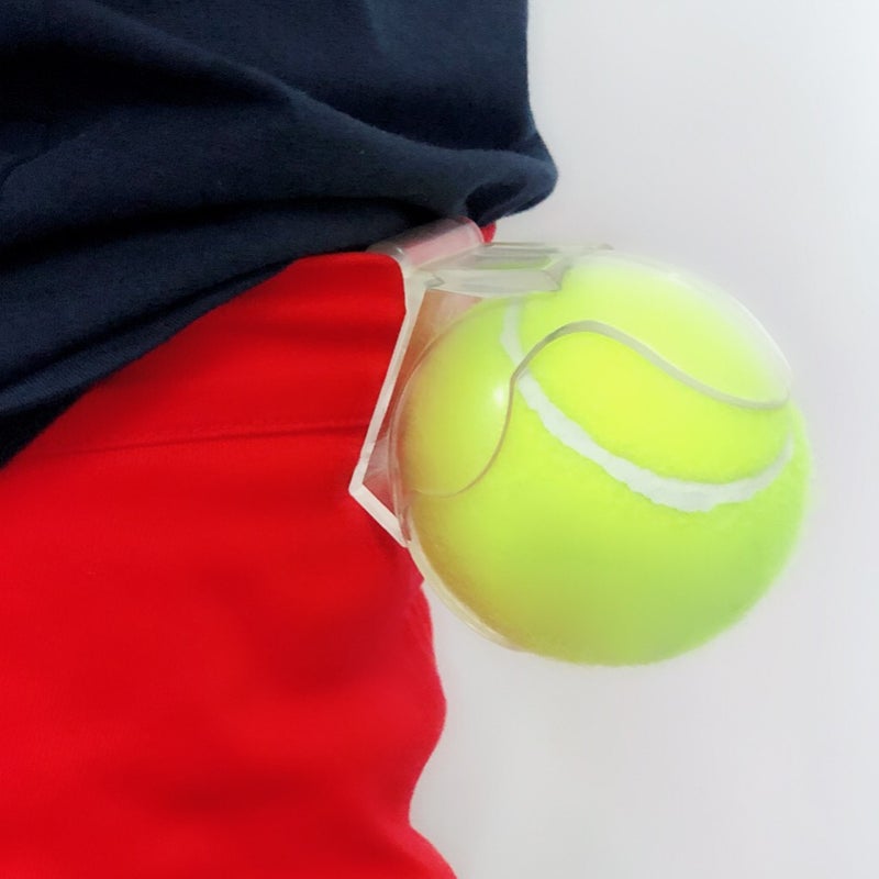 2pcs Tennis Waist Clip Secure Tennis Holder for Training Weather Resistant Easy To Install Portable - Image 1