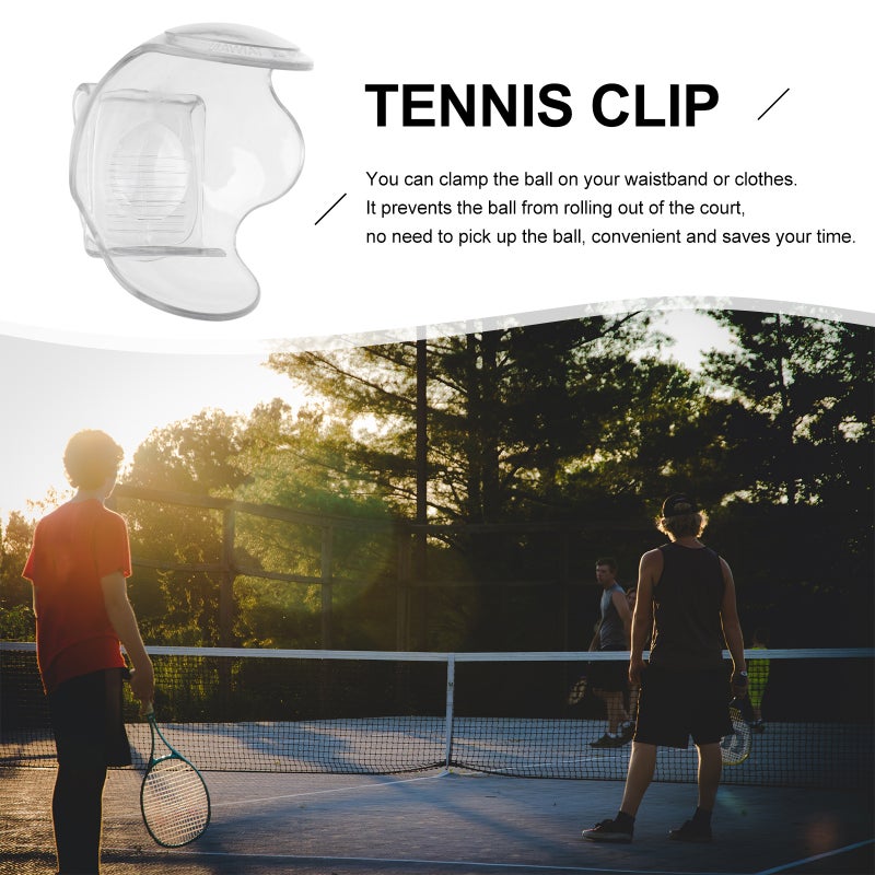 2pcs Tennis Waist Clip Secure Tennis Holder for Training Weather Resistant Easy To Install Portable - Image 5