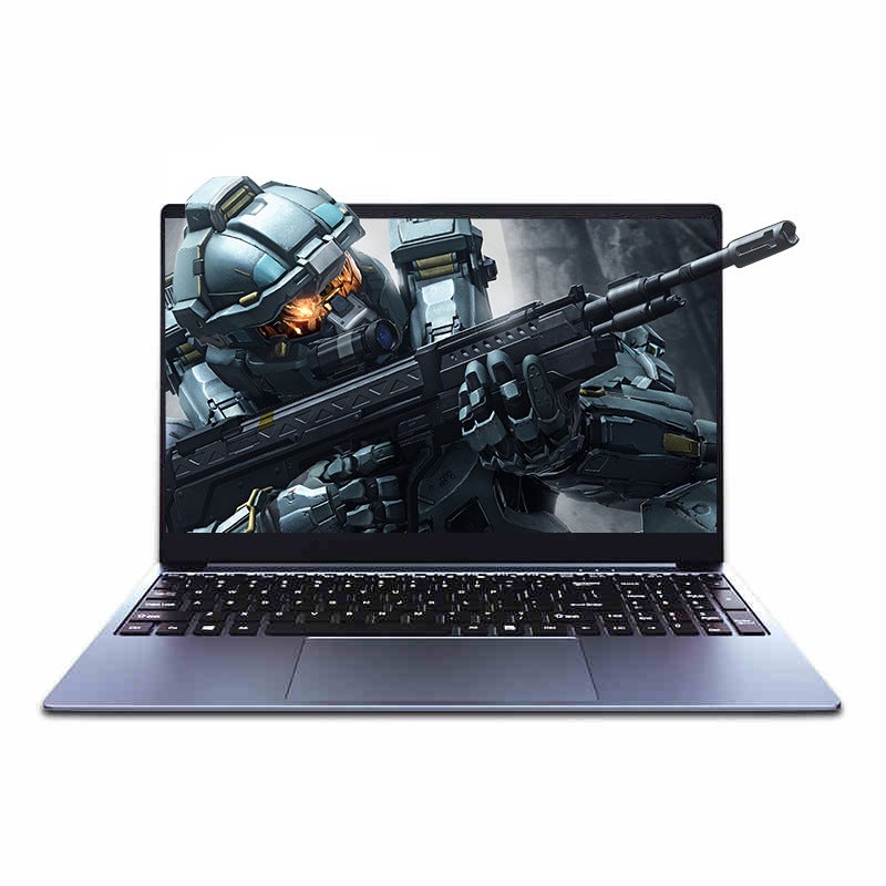 لاب توب خفيف الوزن 15.6 بوصة بمعالج كور i5 للألعاب والدراسة والمكتب - اللون الفضي اللون الفضي