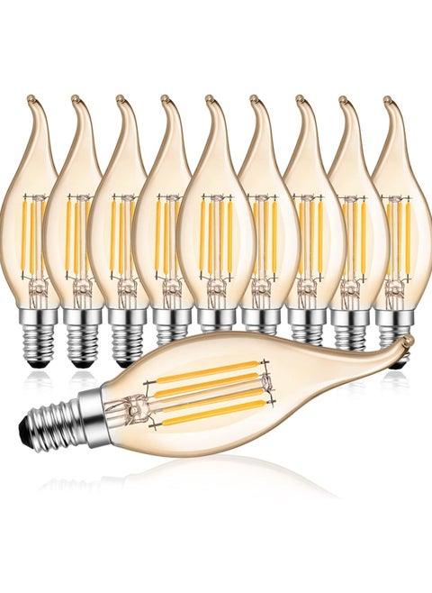 Led Bulb Pack Of 10  E14 Lamp 4W 2700K - Set Of 10 Pcs