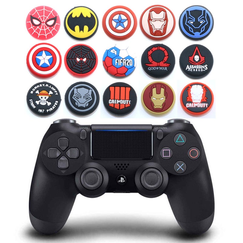 غطاء عصا تحكم ثلاثي الأبعاد لأجهزة Xbox/PS4/PS5، واقيات إبهام سيليكون - Image 2