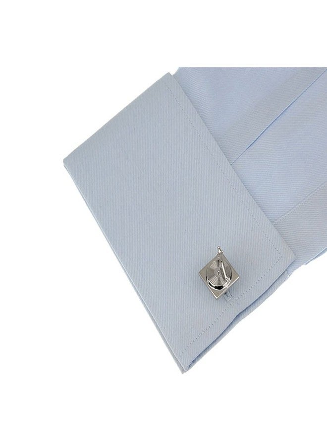 Vcufflinks Vinyl Record Player Cufflinks Cuff Links - Image 4