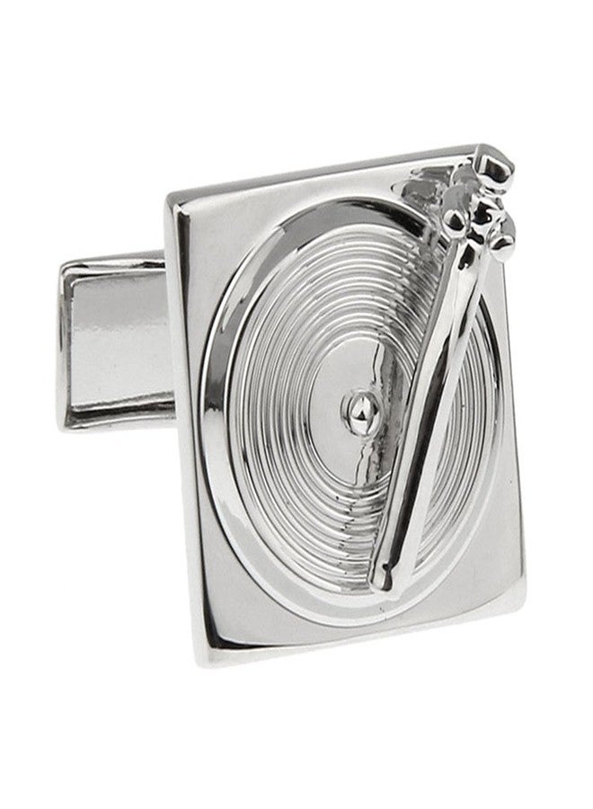 Vcufflinks Vinyl Record Player Cufflinks Cuff Links - Image 1