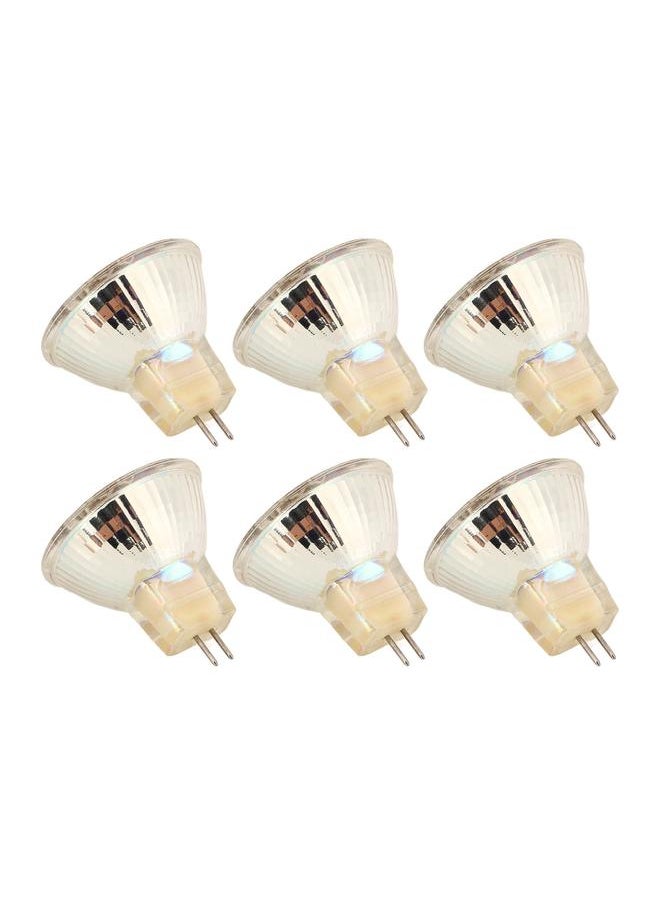 6Pcs GU4 LED Bulb 270LM 15LED Energy Saving Light Bulb MR11 Track Lamp Beads 12V 3W White Light 6000K
