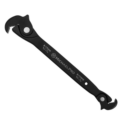 MichaelPro Auto Size Adjusting Wrench 316 to 1116 MP001229 Black