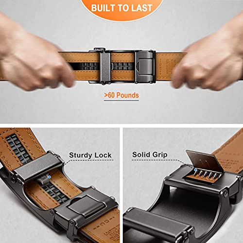 ZORO UNITED Belt for men | Autolock Buckle (Fits on Up to 40 Inches Waist - Image 2