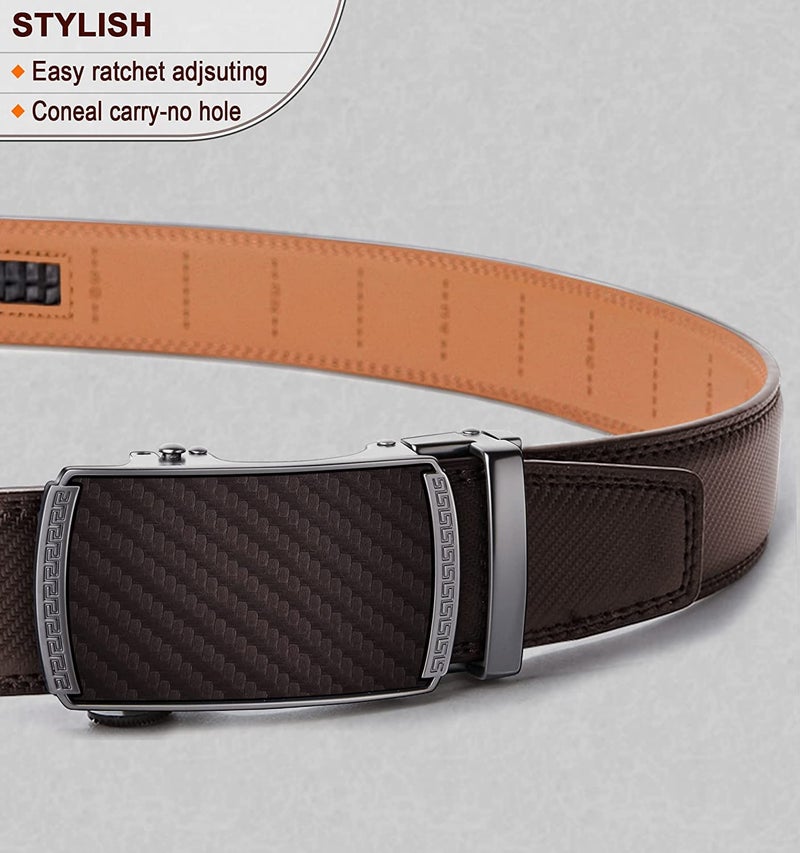 ZORO UNITED Belt for men | Autolock Buckle (Fits on Up to 40 Inches Waist - Image 3