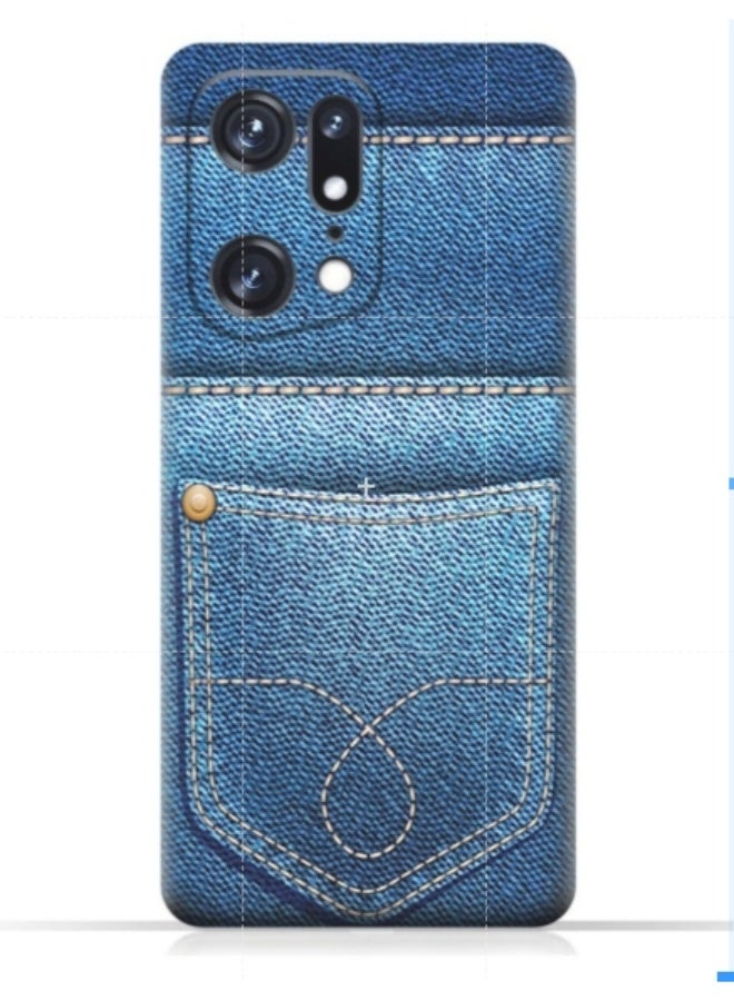 غطاء حماية بطبعة هاتف اوبو فايند X5 برو