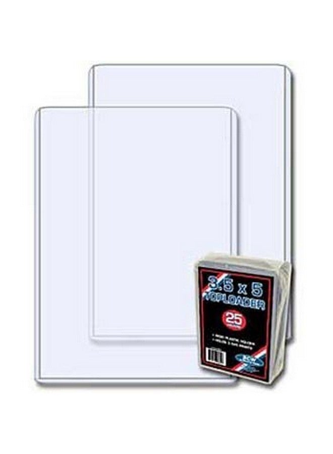 BCW 3.5x5 Topload Holder - 100 Pack | Premium Rigid Plastic Protector Case for Trading Cards, Index Cards, and Photos | Perfect Fit for Transformer TCG, Magic: The Gathering, and More