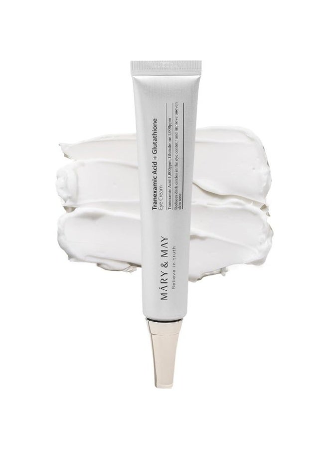 MARY & MAY Tranexamic Acid + Glutathion Eye Cream - 30ml - Image 1
