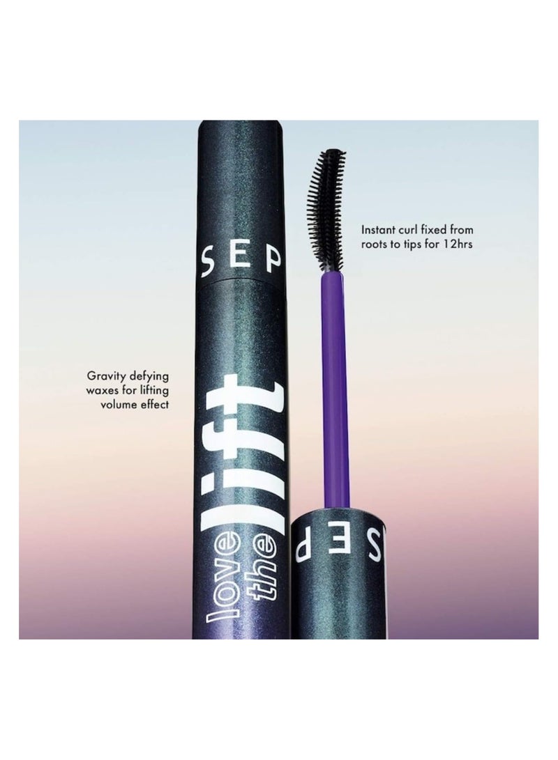 SEPHORA COLLECTION SEPHORA Love The Lift Curling & Volumizing Mascara 8ml | Long-Lasting Curl, Lift & Volume | Smudge-Resistant Formula - Image 2