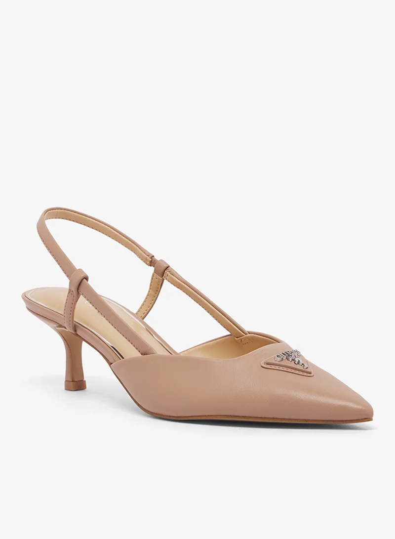 جس Casual Slingback Pumps