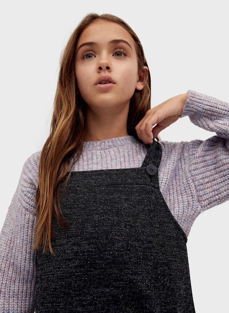 MANGO Kids Casual Dungaree