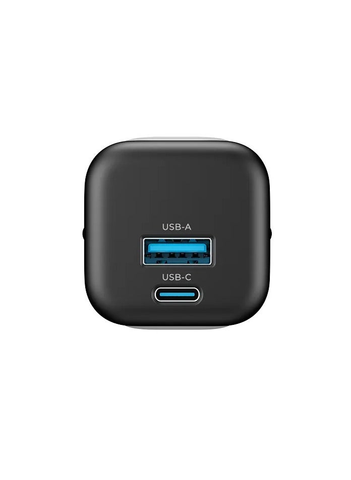 havit mini Charger Wall Charger with GAN technology and PPS 33W from PD +30 W Dual Port Smart Electric PD 3.0 Compatible Laptop with Mobile and Watch model UC230EU - black  - Image 5