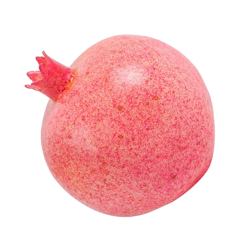 Artificial Pomegranate: ABS Material Realistic Appearance Real Volume - Decorative Prop Photography Prop for Home Restaurant Party Festival Display - Image 2