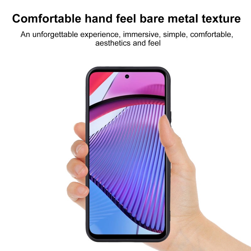 HuHa Case Cover For Motorola Moto G Power 5G 2024 TPU Phone Case(Black) - Image 3